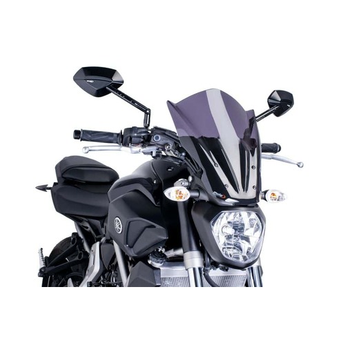 Puig New Generation Touring Screen For Yamaha MT-07 (2014-2017) - Dark Smoke