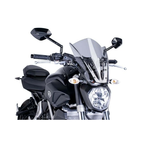 Puig New Generation Touring Screen to suit Yamaha MT-07 2014-2017 (Light Smoke)