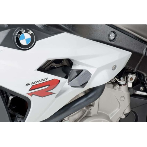 Puig R12 Frame Sliders For BMW S1000R 2014 - 2016 (Black)