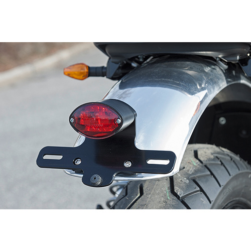 LSL Clubman Rear Light & License Plate Holder