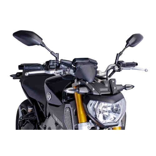 Puig Backshell Speedometer Cover For Yamaha MT-09 2013 - 2016 (Matt Black)