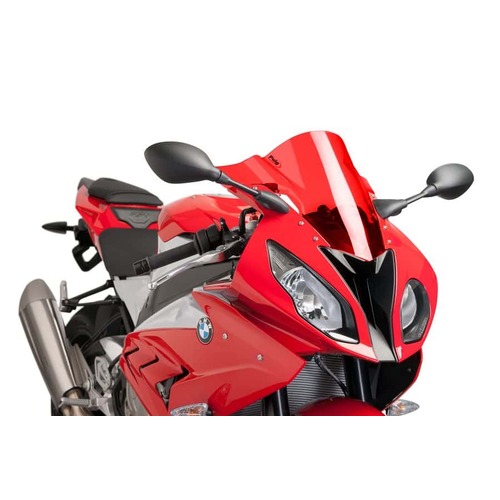 Puig Z-Racing Screen Compatible with BMW S1000RR 2015 - 2018 (Red)