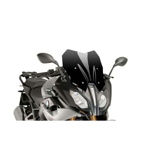 Puig Touring Screen To Suit BMW R1200RS/R1250RS (2015-Onwards) - Black