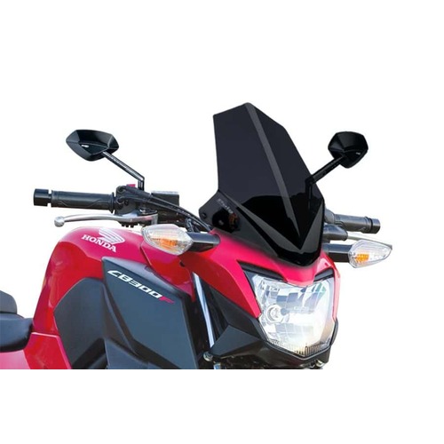 Puig New Generation Sport Screen For Honda CB300F (2015 - 2016) - Dark Smoke