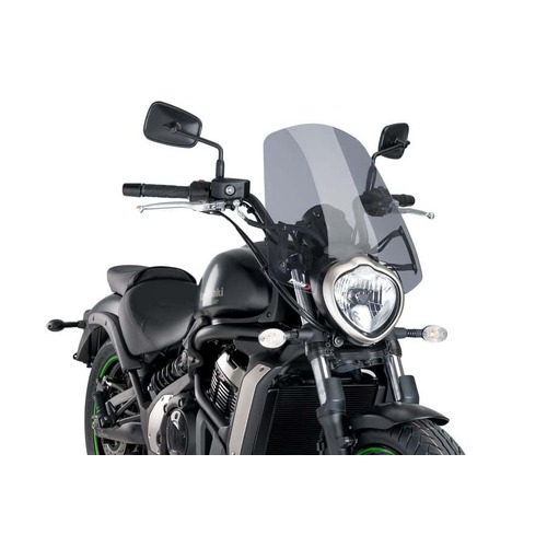 Puig New Generation Touring Screen For Kawasaki Vulcan S (2015 - Onwards) - Smoke