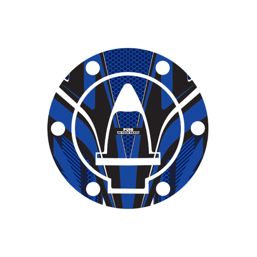 Puig FUEL CAP COVER MOD. RADICAL DUCATI C/BLUE