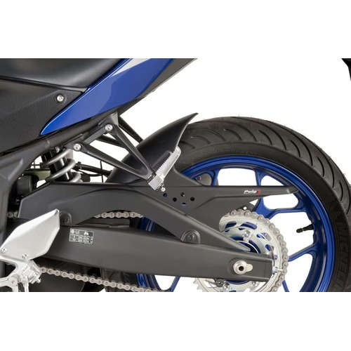 Puig Rear Fender Extension For Yamaha MT-03 / YZF-R3 (Matt Black)