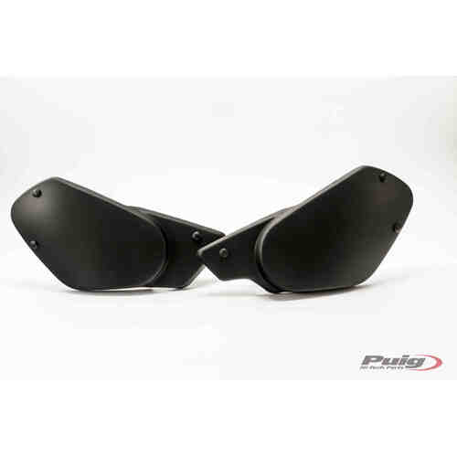 Puig Retro Side Covers For Yamaha XSR900 (2016 - 2019) - Matte Black