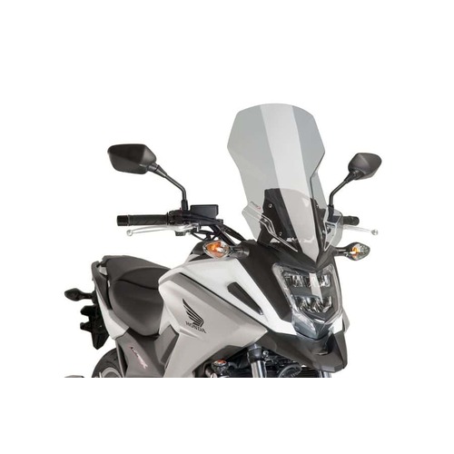 Puig Touring Screen for Honda NC750X 2014 - Onwards (Smoke)