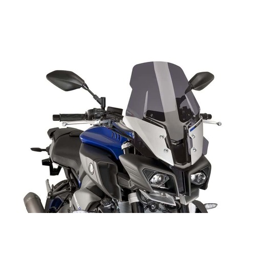Puig Touring Plus Screen For Yamaha MT-10/SP/FZ-10 (Dark Smoke)