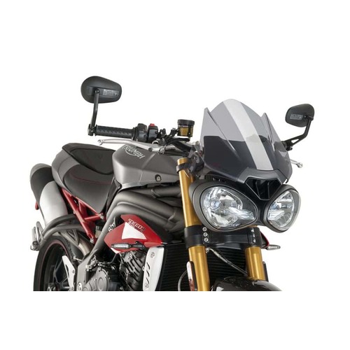 Puig New Generation Sport Screen For Triumph Speed/Street Triple (Smoke)
