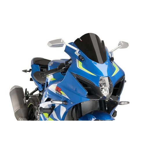 Puig Z-Racing Screen For Suzuki GSX-R1000 2017 - 2021 (Black)