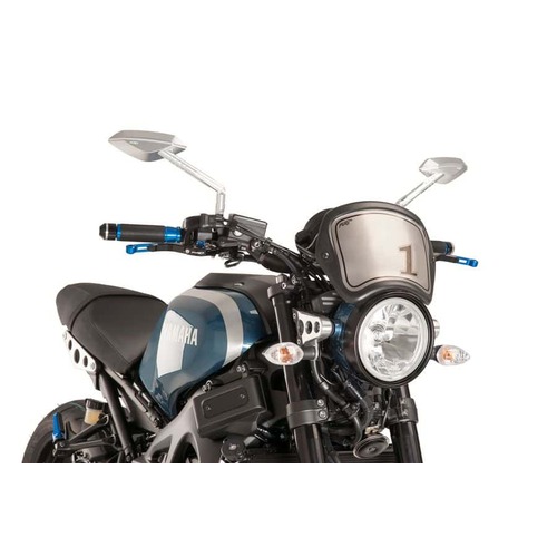 Puig Front Plate For Yamaha XSR900 2016 - Onwards (Matt Black)