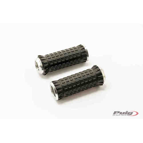 Puig R-Fighter S Footpegs (Silver)
