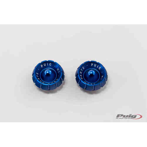 Puig Bar End Caps For Thruster Bar Ends (Blue)