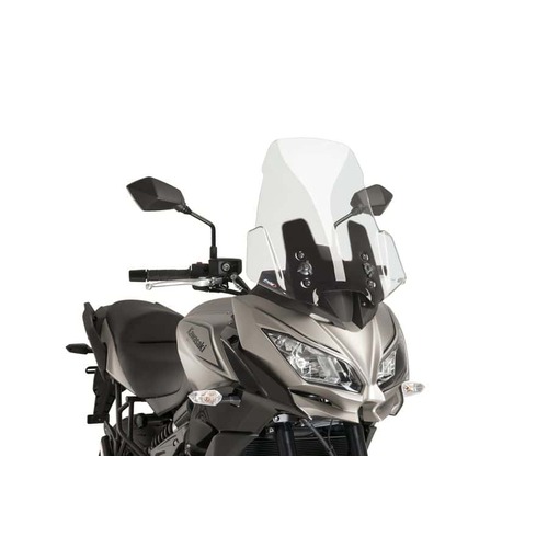 Puig Touring Screen For Kawasaki Versys 650/1000 (Clear)