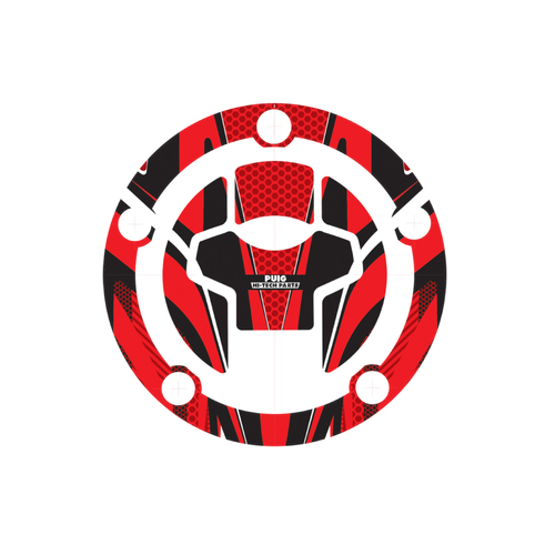 Puig FUEL CAP COVER RADIKAL SUZUKI C/RED