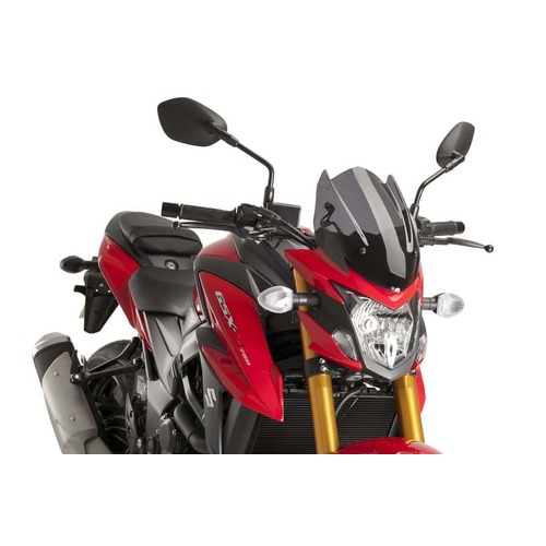 Puig New Generation Sport Screen For Suzuki GSX-S750 (2017 - 2021) - Dark Smoke