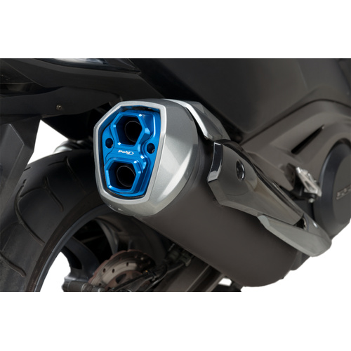 Puig END TUBE FOR EXHAUST ESCAPE KYMCO AK550 17' C/BLUE