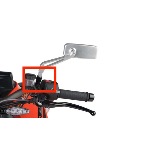 Puig Mirror Adaptors To Suit Honda CBR500R/600RR/650F/R (Black)