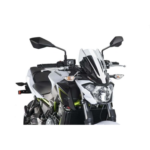 Puig New Generation Sport Screen For Kawasaki Z650 2017 - 2019 (Clear)