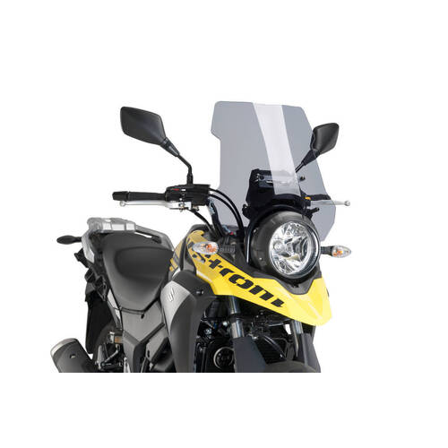Puig Touring Screen For Suzuki V-Strom 250 (2017 - Onwards) - Smoke