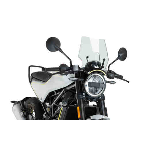 Puig New Generation Sport Screen For Husqvarna Svartpilen/Vitpilen 401 (Clear)