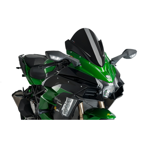 Puig Z-RACING SCREEN KAWASAKI NINJA H2 SX 18' C/BLACK
