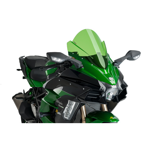 Puig Z-RACING SCREEN KAWASAKI NINJA H2 SX 18' C/GREEN