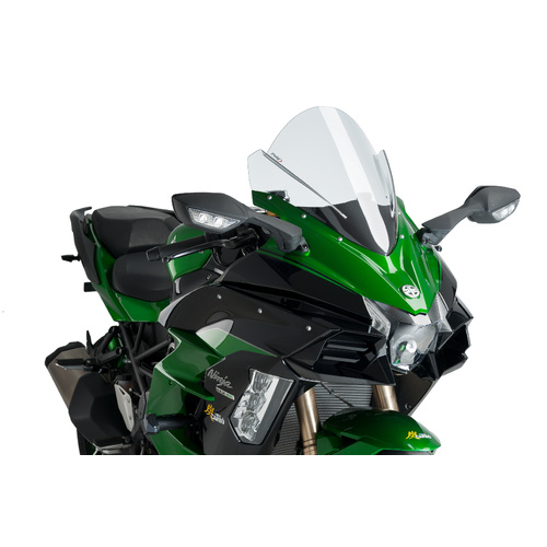 Puig Z-RACING SCREEN KAWASAKI NINJA H2 SX 18' C/TRANSPA