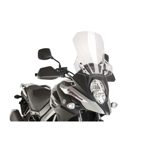 Puig Touring Screen For Suzuki V-Strom 650 (2017 - Onwards) - Clear