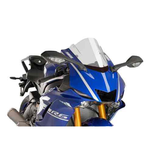Puig Z-Racing Screen To Suit Yamaha YZF-R6 2017 - 2020 (Clear)