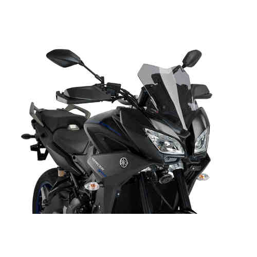 Puig Sport Screen To Suit Yamaha MT-09 Tracer / GT (2018 - Onwards) - Light Smoke