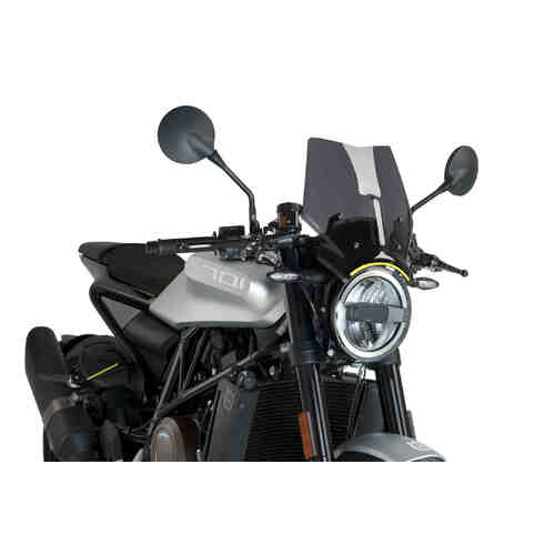 Puig New Generation Sport Screen For Husqvarna Vitpilen 701 2017 - Onwards (Dark Smoke)