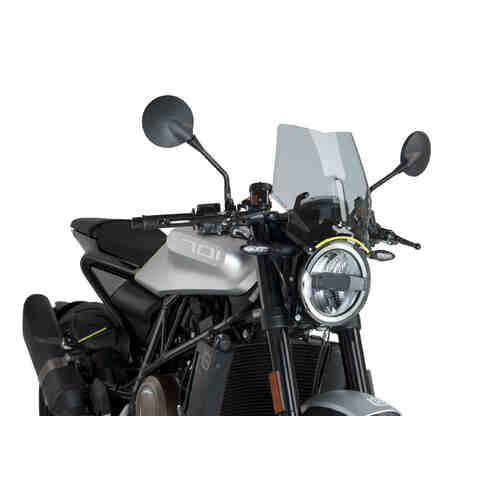 Puig New Generation Sport Screen To Suit Husqvarna Vitpilen 701 (2017-2019) - Smoke