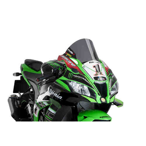 Puig R-Racing Screen For Kawasaki ZX-10R/RR/SE (Dark Smoke)