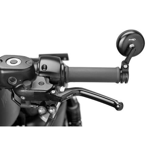 Puig Heritage Clutch Lever 9996N (Black, Silver Selector)