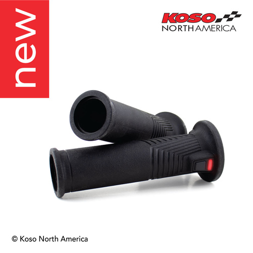 Koso ARTEMIS HEATED GRIPS 7/8 + 1'' 120mm