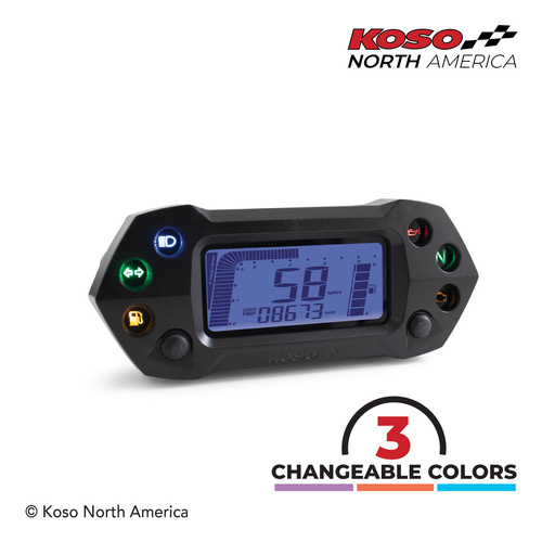 Koso DB-01R+ MULTI-FUNCTIONS GAUGE