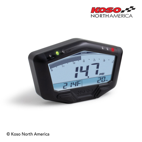 Koso X-2 BOOST GAUGE WITH WIDEBAND AIR/FUEL RATIO