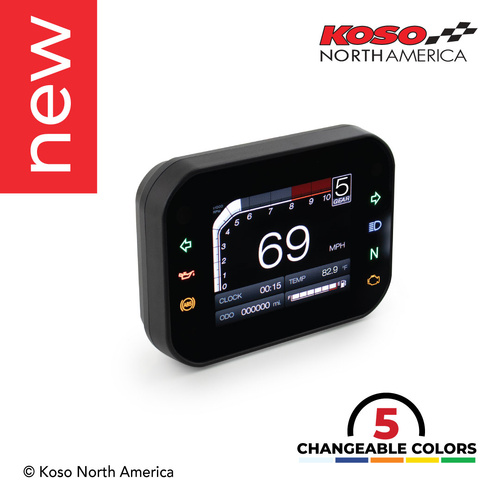 Koso RX-3S TFT MULTIFUNCTION METER