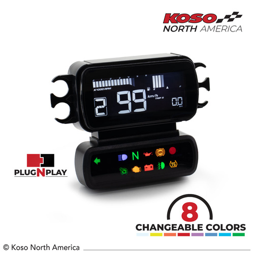 Koso D2 LCD METER FOR HD 2018+ STREET BOB