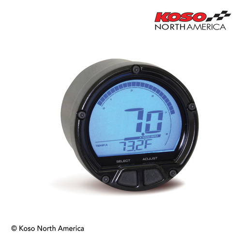 Koso DL-02R | Tachometer - black