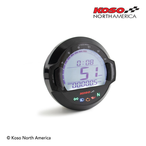 Koso DL-03SR  GP STYLE MULTI-FUNCTIONS (BLACK)