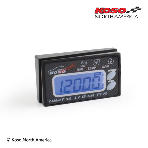 Koso RPM/Temp/Time Meter