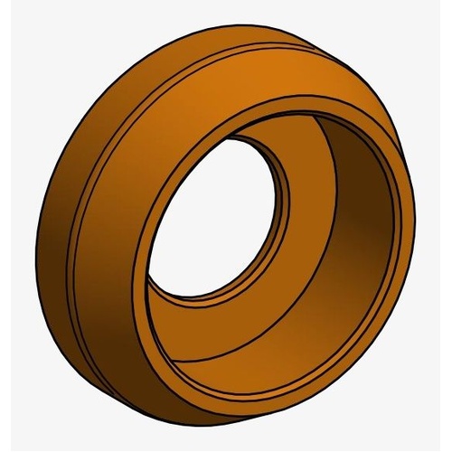 Bonamici Racing Aluminium bush spare part