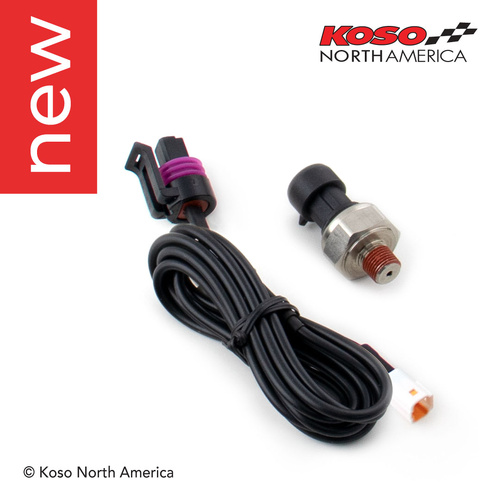 Koso AIR PRESSURE SENSOR KIT | for HD-03 4 pieces LCD meter kit and D2 meter for Baggers 2014-2023