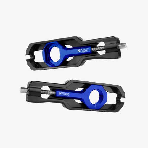 Bonamici Racing Chain Adjuster For BMW S 1000 Models (Blue)