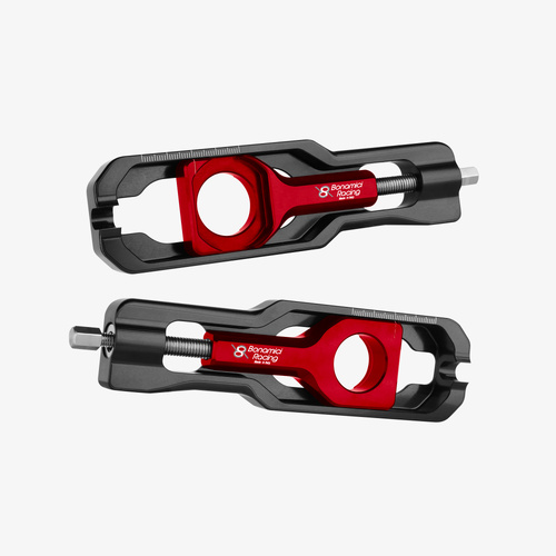 Bonamici Racing Aluminium chain adjuster Kawasaki ZX-6R - RED