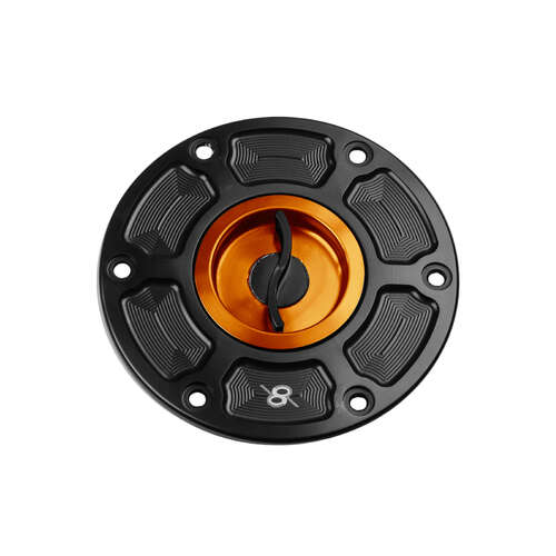 Bonamici Racing Fuel Tank Cap To Suit KTM 1290 Super Duke R (2013 - 2023) - Orange